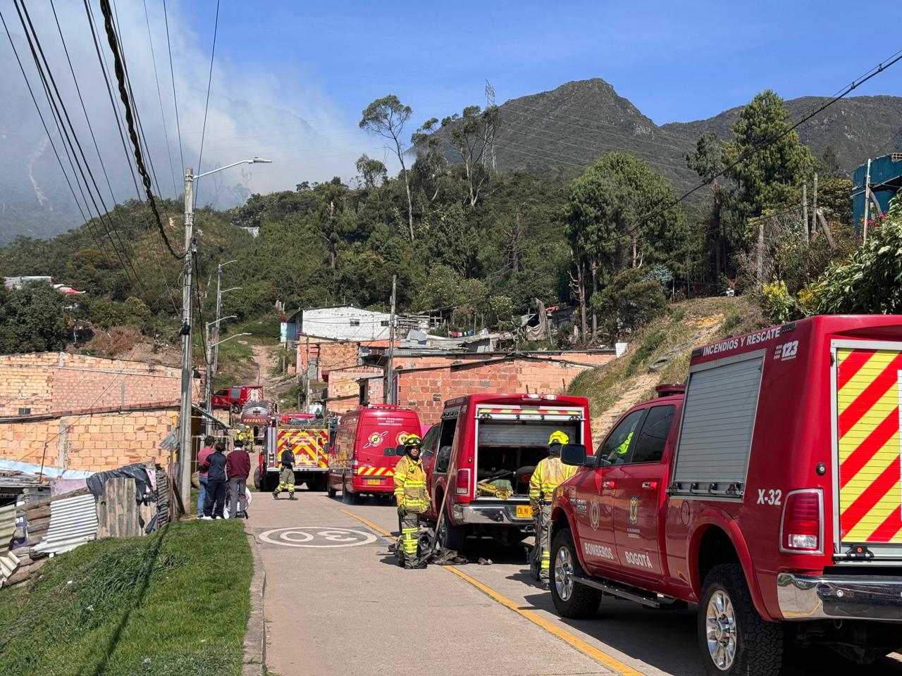 En Medio Del Racionamiento De Agua Se Presenta Incendio Forestal Al Sur De Bogotá 2975